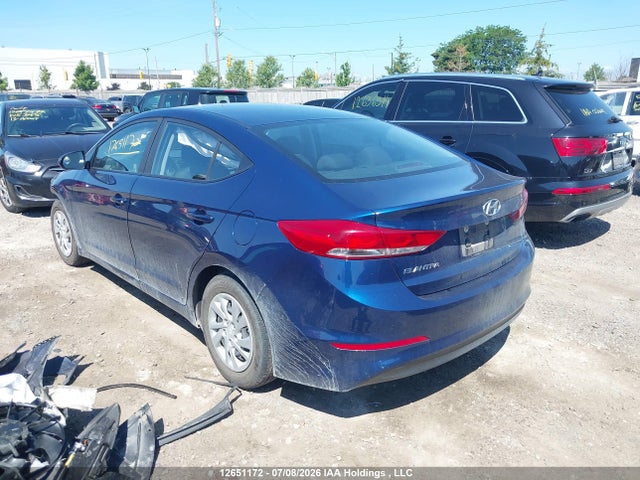 12651172 :رقم المزاد ، 5NPD74LF8HH148626 vin ، 2017 Hyundai Elantra Le مزاد بيع