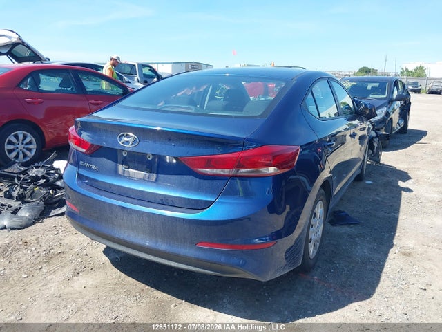 12651172 :رقم المزاد ، 5NPD74LF8HH148626 vin ، 2017 Hyundai Elantra Le مزاد بيع