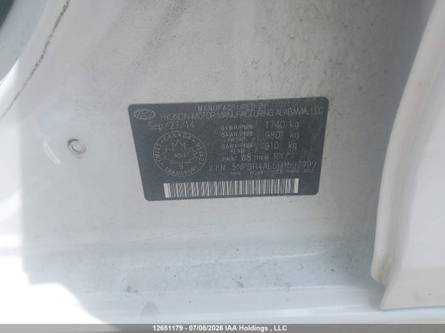 Продаж на аукціоні авто 2015 Hyundai Elantra Gl, vin: 5NPDH4AE5FH592499, номер лоту: 12651179