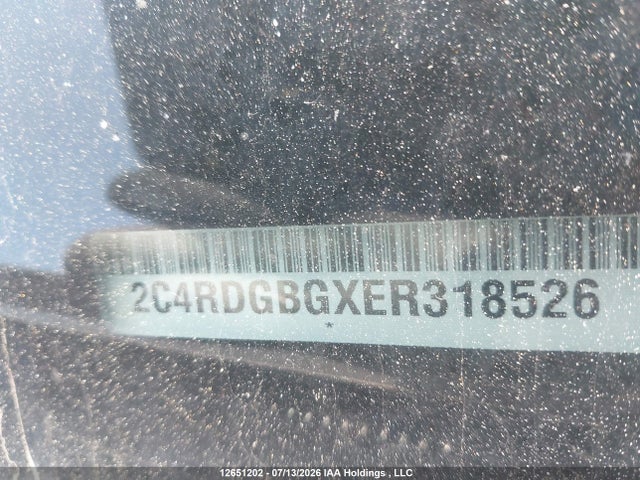 Aukcja sprzedaży 2014 Dodge Grand Caravan Se/sxt, vin: 2C4RDGBGXER318526, numer aukcji: 12651202