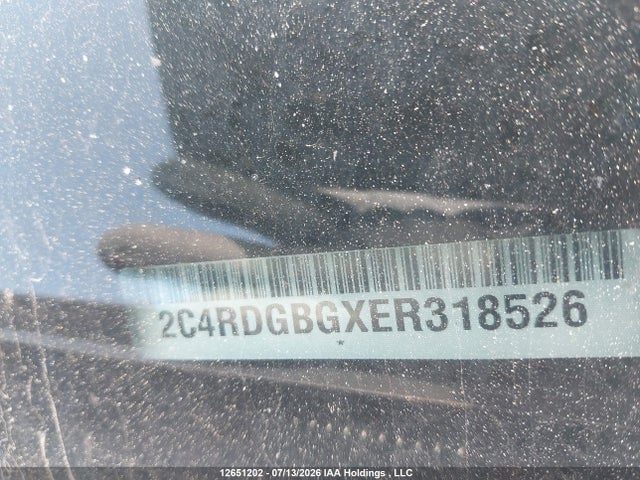 Aukcja sprzedaży 2014 Dodge Grand Caravan Se/sxt, vin: 2C4RDGBGXER318526, numer aukcji: 12651202