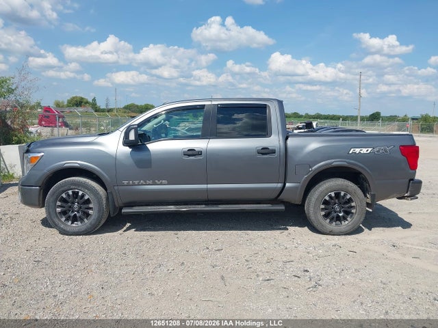 2018 Nissan Titan Platinum/pro-4x/s/sl Midnight Edition/sv/sv Midnight Edition მანქანა იყიდება აუქციონზე, vin: 1N6AA1E5XJN535687, აუქციონის ნომერი: 12651208