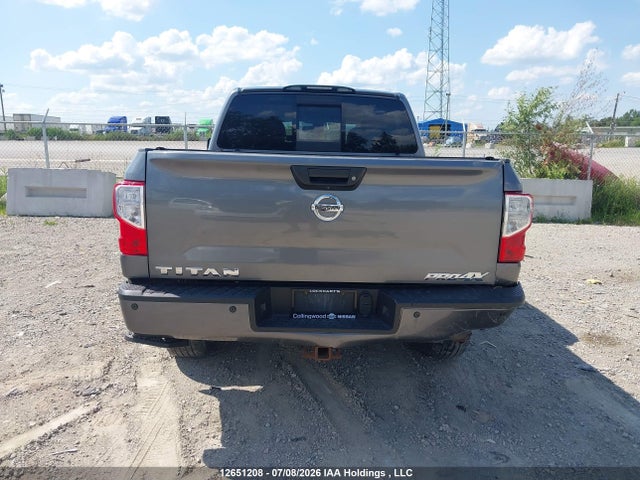 2018 Nissan Titan Platinum/pro-4x/s/sl Midnight Edition/sv/sv Midnight Edition მანქანა იყიდება აუქციონზე, vin: 1N6AA1E5XJN535687, აუქციონის ნომერი: 12651208