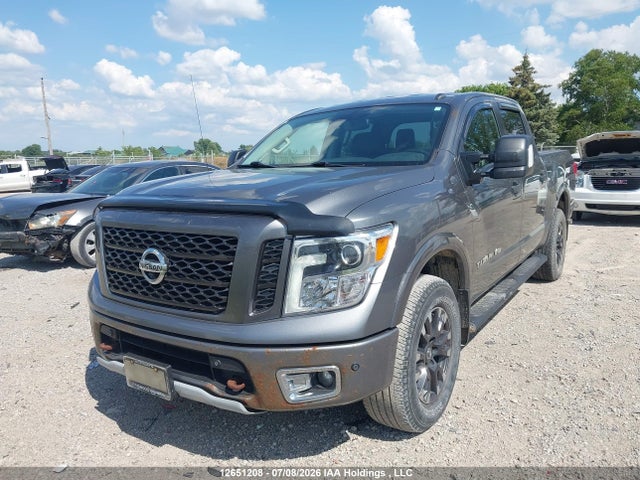 2018 Nissan Titan Platinum/pro-4x/s/sl Midnight Edition/sv/sv Midnight Edition მანქანა იყიდება აუქციონზე, vin: 1N6AA1E5XJN535687, აუქციონის ნომერი: 12651208