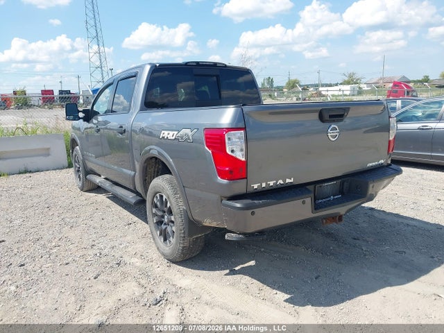 2018 Nissan Titan Platinum/pro-4x/s/sl Midnight Edition/sv/sv Midnight Edition მანქანა იყიდება აუქციონზე, vin: 1N6AA1E5XJN535687, აუქციონის ნომერი: 12651208