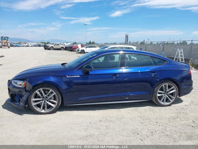 2019 Audi A5 45 Technik მანქანა იყიდება აუქციონზე, vin: WAUFNCF51KA079396, აუქციონის ნომერი: 12651212