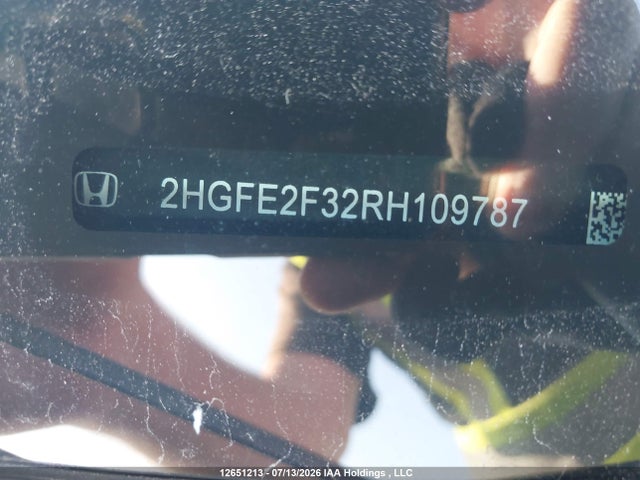 Honda Civic Ex 4dr 2024 2HGFE2F32RH109787 Image 19