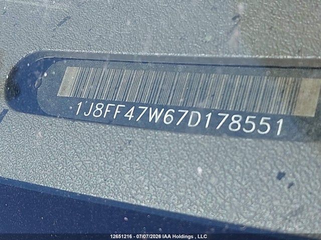 Aukcja sprzedaży 2007 Jeep Compass, vin: 1J8FF47W67D178551, numer aukcji: 12651216