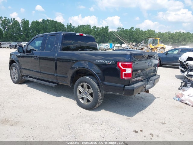 12651247 :رقم المزاد ، 1FTFX1E49KKE55024 vin ، 2019 Ford F-150 مزاد بيع