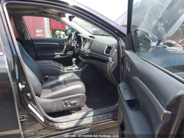 12651249 :رقم المزاد ، 5TDJZRFH2HS519703 vin ، 2017 Toyota Highlander مزاد بيع