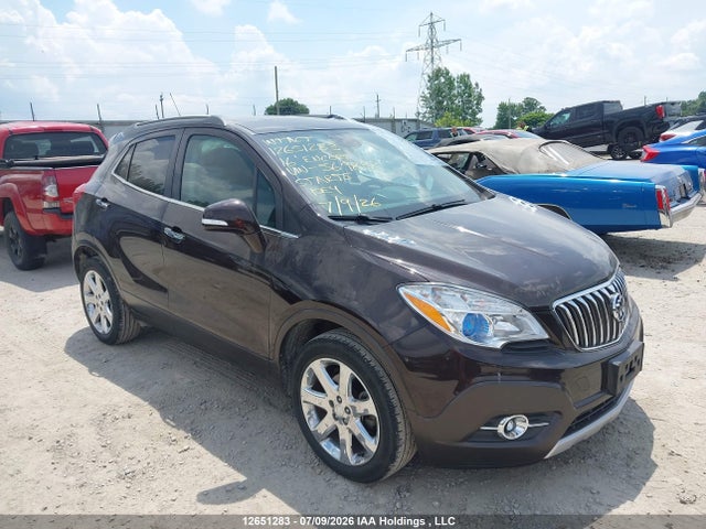 Продажа на аукционе авто 2016 Buick Encore, vin: KL4CJGSB2GB569832, номер лота: 12651283