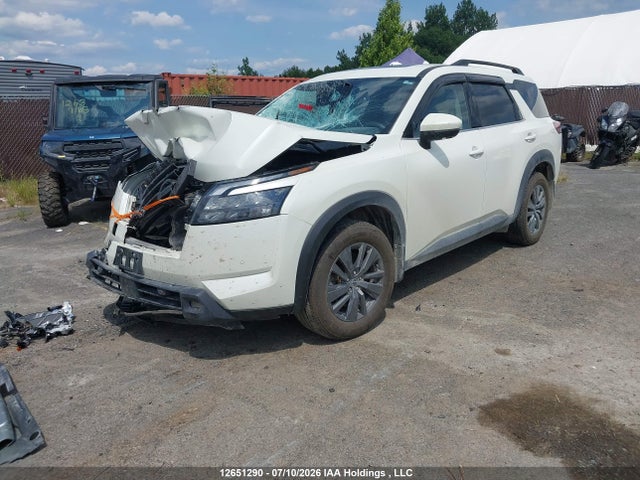 12651290 :رقم المزاد ، 5N1DR3BE1PC252801 vin ، 2023 Nissan Pathfinder مزاد بيع
