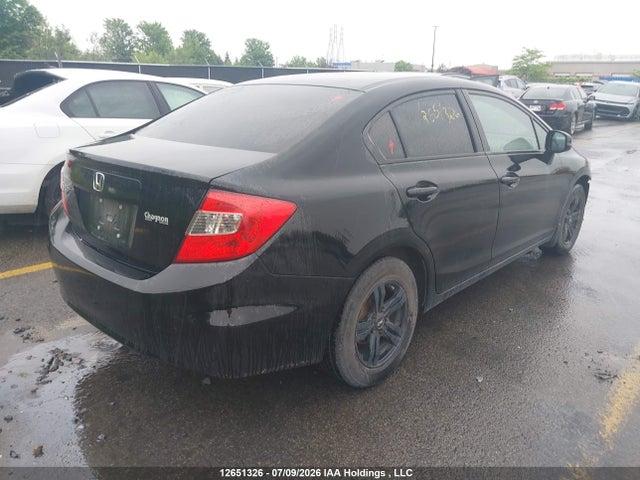 Продаж на аукціоні авто 2012 Honda Civic Lx, vin: 2HGFB2E44CH036092, номер лоту: 12651326