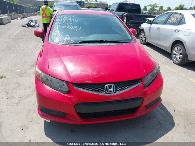 Продаж на аукціоні авто 2012 Honda Civic, vin: 2HGFG3A40CH002373, номер лоту: 12651330