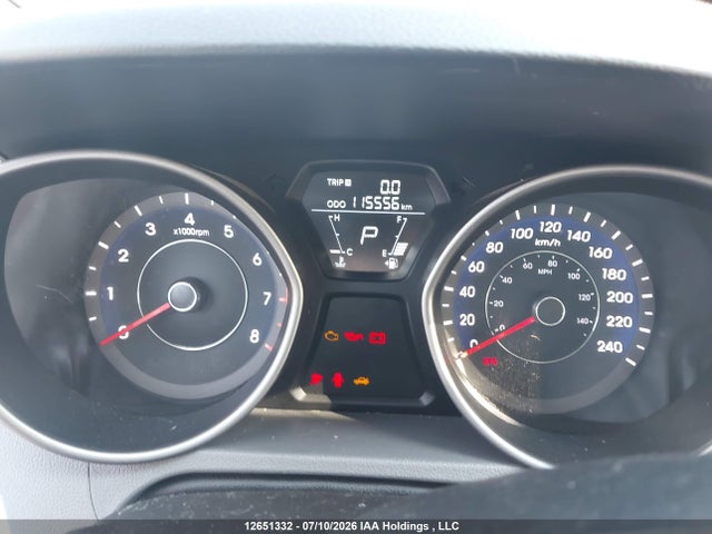 12651332 :رقم المزاد ، 5NPDH4AE3DH354552 vin ، 2013 Hyundai Elantra مزاد بيع