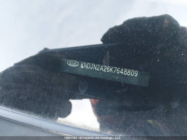12651343 :رقم المزاد ، KNDJN2A26K7648809 vin ، 2019 Kia Soul مزاد بيع