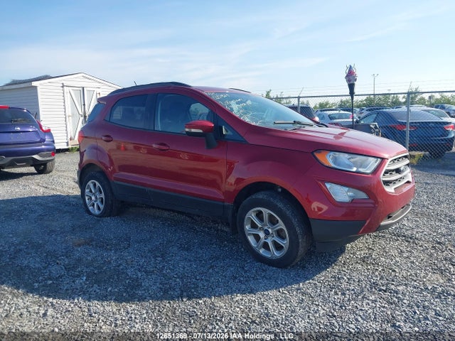 12651369 :رقم المزاد ، MAJ6S3GL0LC385994 vin ، 2020 Ford Ecosport Se مزاد بيع