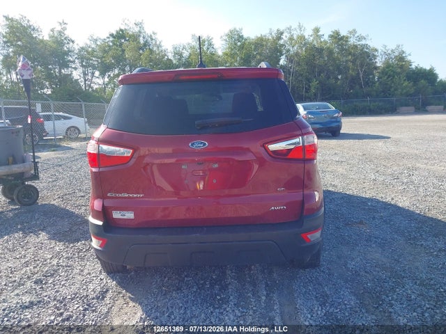Aukcja sprzedaży 2020 Ford Ecosport Se, vin: MAJ6S3GL0LC385994, numer aukcji: 12651369
