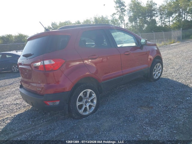 Aukcja sprzedaży 2020 Ford Ecosport Se, vin: MAJ6S3GL0LC385994, numer aukcji: 12651369