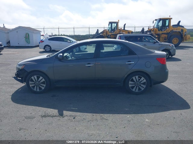 12651378 :رقم المزاد ، KNAFU4A23D5691861 vin ، 2013 Kia Forte Ex مزاد بيع