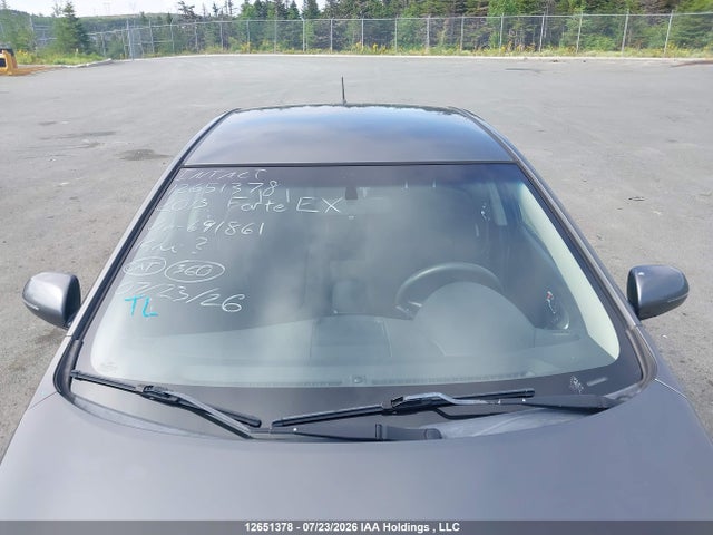 12651378 :رقم المزاد ، KNAFU4A23D5691861 vin ، 2013 Kia Forte Ex مزاد بيع