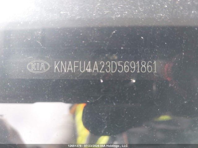 12651378 :رقم المزاد ، KNAFU4A23D5691861 vin ، 2013 Kia Forte Ex مزاد بيع