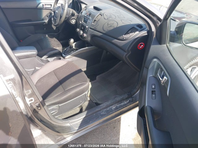 12651378 :رقم المزاد ، KNAFU4A23D5691861 vin ، 2013 Kia Forte Ex مزاد بيع