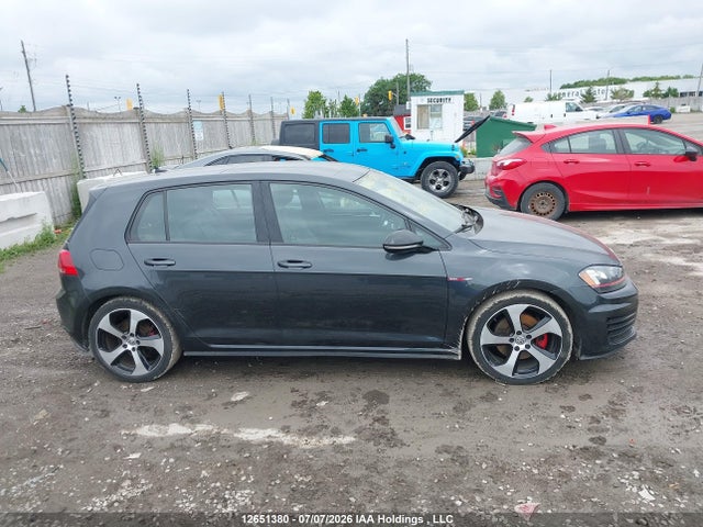 2017 Volkswagen Gti S მანქანა იყიდება აუქციონზე, vin: 3VW4T7AU0HM047845, აუქციონის ნომერი: 12651380