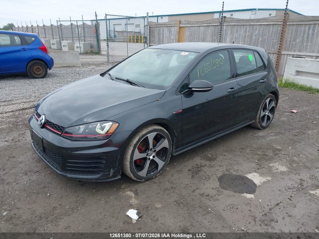 2017 Volkswagen Gti S მანქანა იყიდება აუქციონზე, vin: 3VW4T7AU0HM047845, აუქციონის ნომერი: 12651380