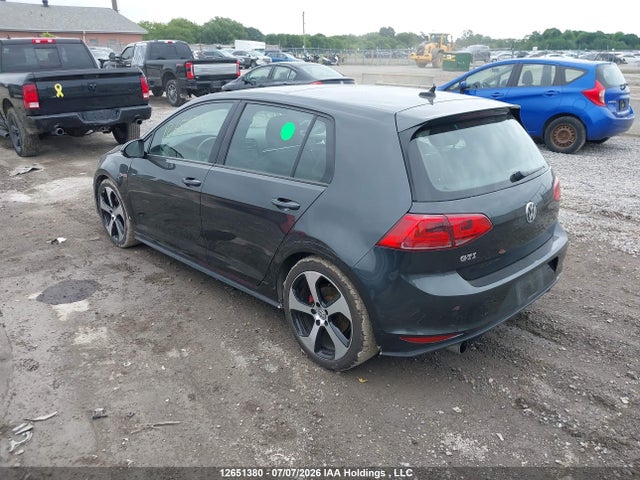 2017 Volkswagen Gti S მანქანა იყიდება აუქციონზე, vin: 3VW4T7AU0HM047845, აუქციონის ნომერი: 12651380