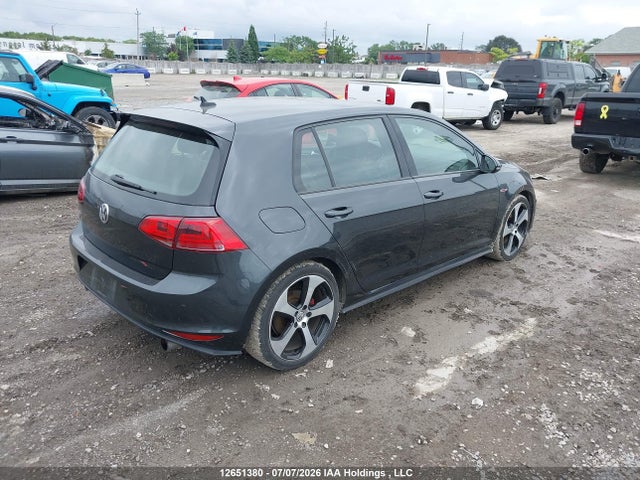 2017 Volkswagen Gti S მანქანა იყიდება აუქციონზე, vin: 3VW4T7AU0HM047845, აუქციონის ნომერი: 12651380