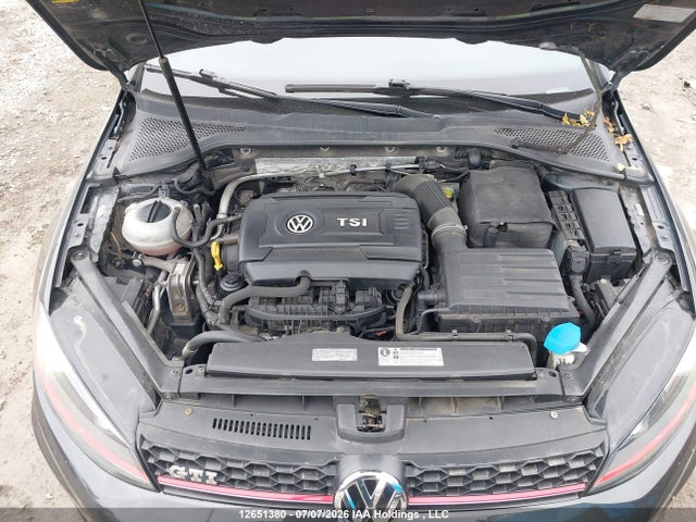 2017 Volkswagen Gti S მანქანა იყიდება აუქციონზე, vin: 3VW4T7AU0HM047845, აუქციონის ნომერი: 12651380