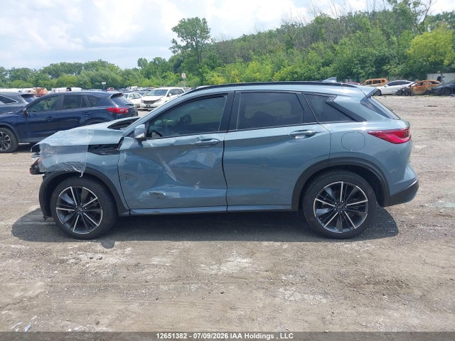 12651382 :رقم المزاد ، 3PCAJ5FB8SF111844 vin ، 2025 Infiniti Qx50 Sport مزاد بيع