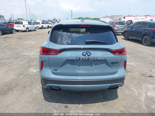 12651382 :رقم المزاد ، 3PCAJ5FB8SF111844 vin ، 2025 Infiniti Qx50 Sport مزاد بيع