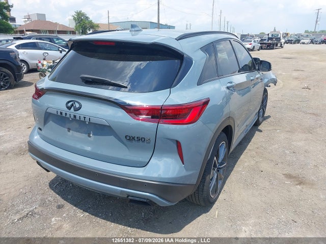 12651382 :رقم المزاد ، 3PCAJ5FB8SF111844 vin ، 2025 Infiniti Qx50 Sport مزاد بيع