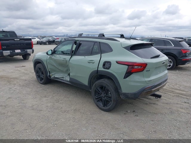 2025 Chevrolet Trax Activ Fwd მანქანა იყიდება აუქციონზე, vin: KL77LKE26SC195788, აუქციონის ნომერი: 12625168
