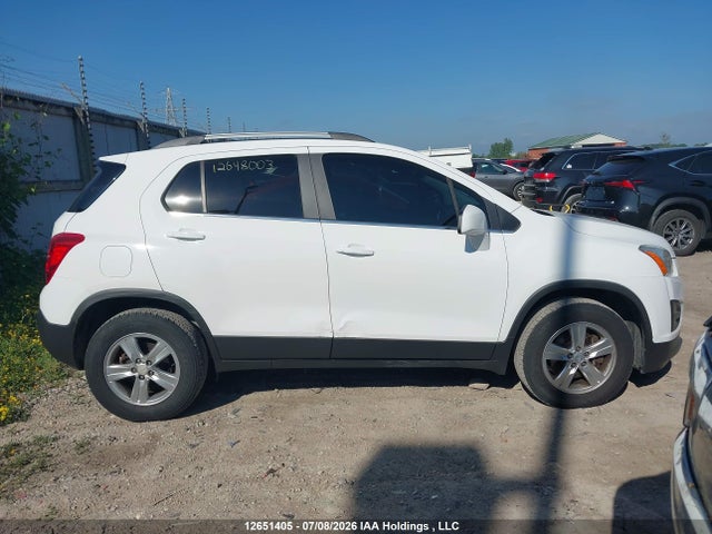 2015 Chevrolet Trax 1lt მანქანა იყიდება აუქციონზე, vin: 3GNCJRSB1FL239170, აუქციონის ნომერი: 12651405