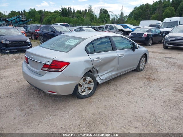 Honda Civic Lx 2014 2HGFB2F48EH039420 Image 4