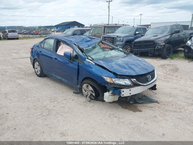 Honda Civic Lx 2015 2HGFB2F4XFH056799 головне зображення