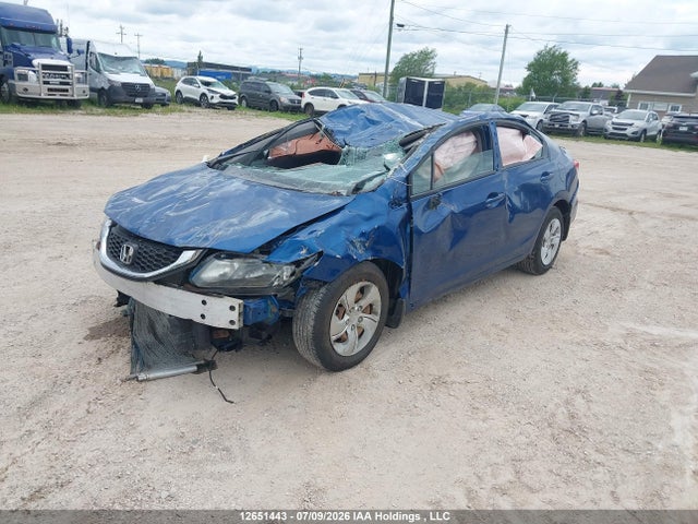 Honda Civic Lx 2015 2HGFB2F4XFH056799 Image 2