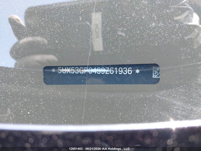 5UX53GP04S9Z61936 BMW X3 30 Xdrive