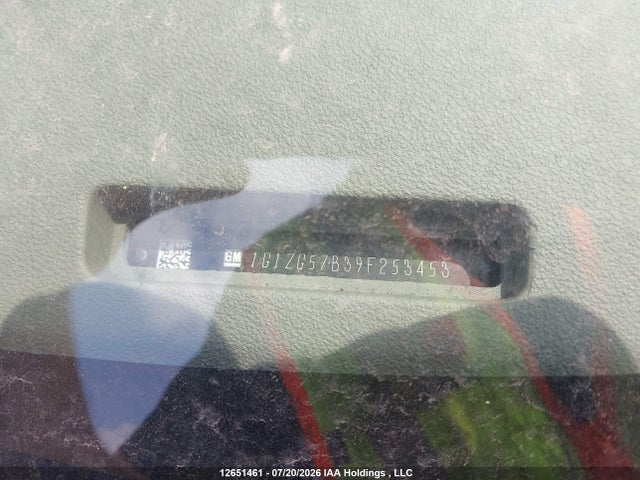 2009 Chevrolet Malibu Ls მანქანა იყიდება აუქციონზე, vin: 1G1ZG57B39F253453, აუქციონის ნომერი: 12651461