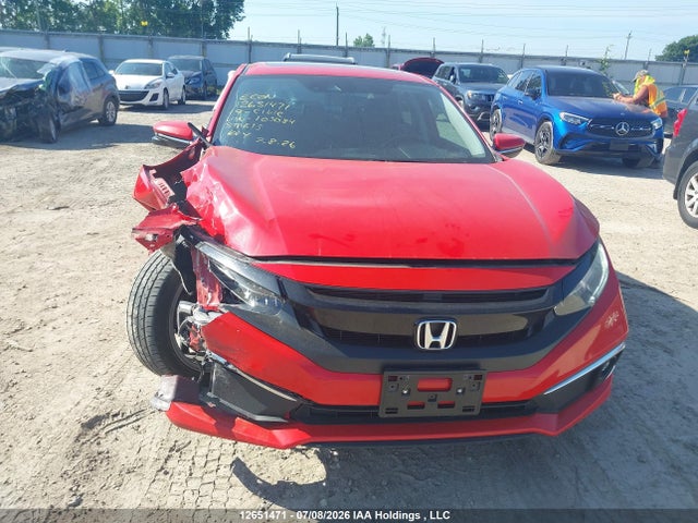 Honda Civic Touring 2019 2HGFC1F91KH103084 Image 11