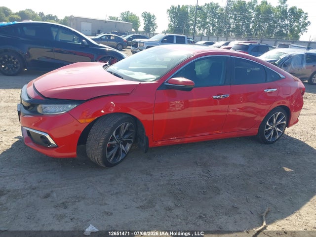 Honda Civic Touring 2019 2HGFC1F91KH103084 Image 13