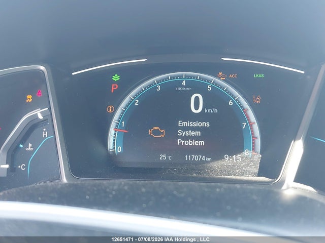 Honda Civic Touring 2019 2HGFC1F91KH103084 Image 14