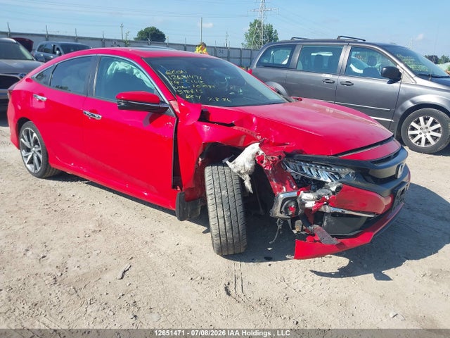 Honda Civic Touring 2019 2HGFC1F91KH103084 Image 6