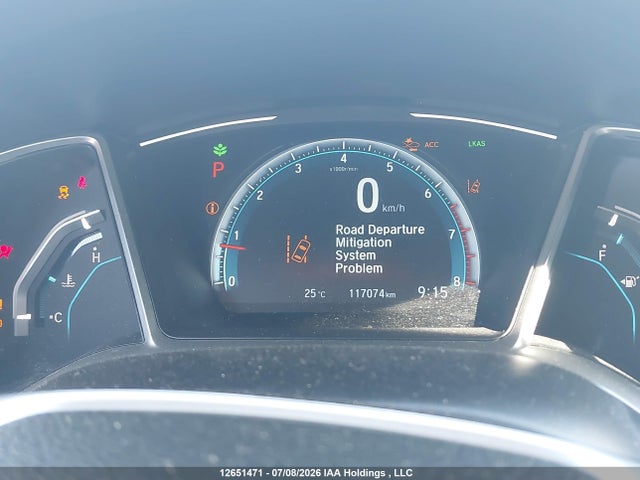 Honda Civic Touring 2019 2HGFC1F91KH103084 Image 7