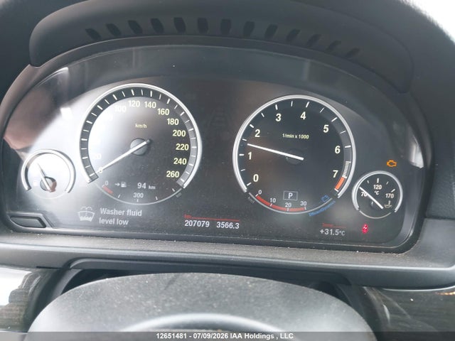 12651481 :رقم المزاد ، WBAFU9C5XCDY69869 vin ، 2012 Bmw 550i Xdrive مزاد بيع