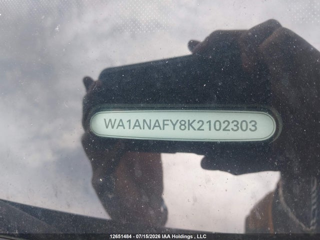 12651484 :رقم المزاد ، WA1ANAFY8K2102303 vin ، 2019 Audi Q5 45 Komfort مزاد بيع