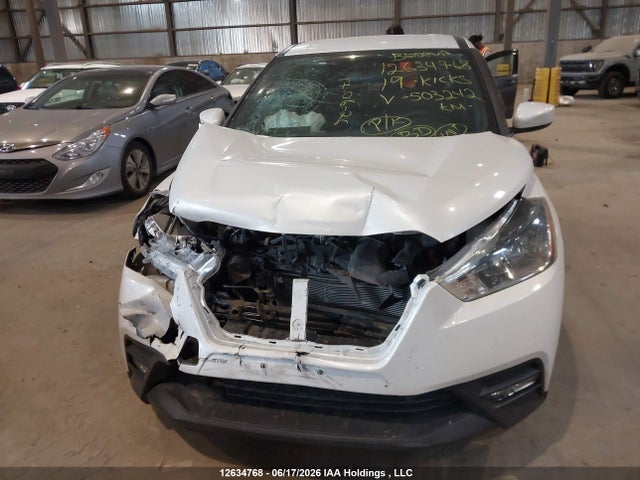 Продажа на аукционе авто 2019 Nissan Kicks S/sr/sv, vin: 3N1CP5CUXKL503242, номер лота: 12634768